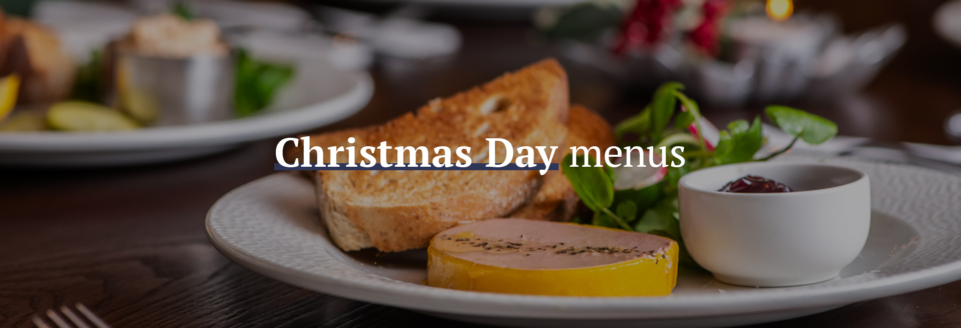 Christmas Day Menu at The Brandling Arms