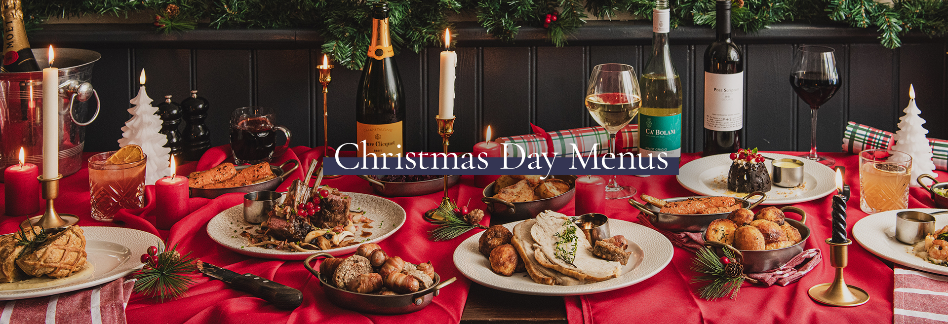 Christmas Day dinner at The Brandling Arms
