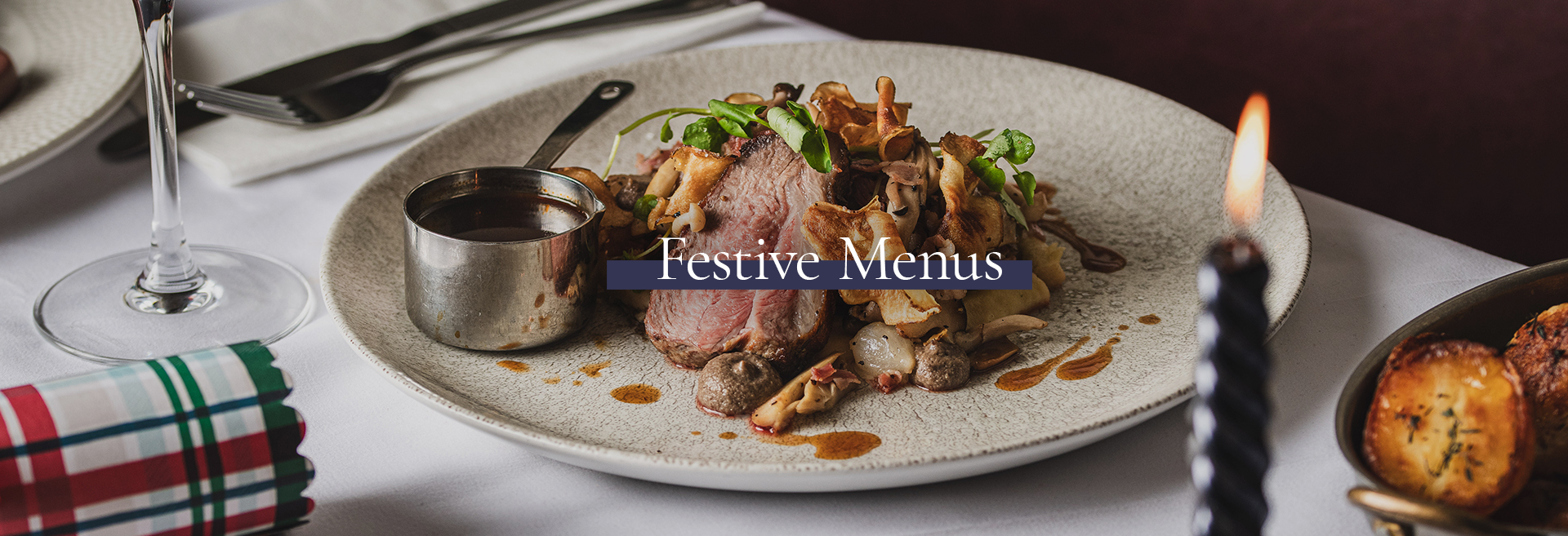 Festive Christmas Menu at The Brandling Arms 