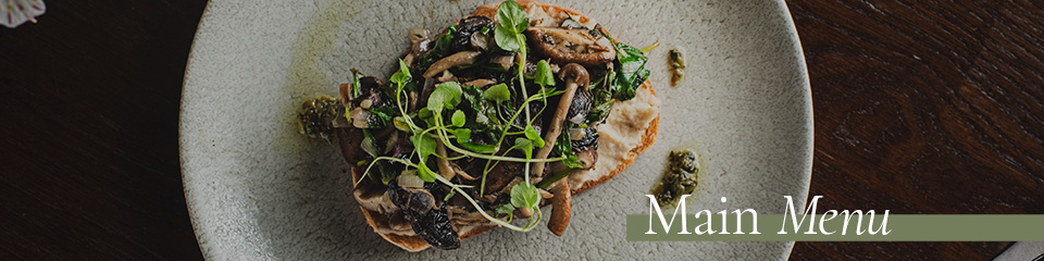 Main Menu at The Brandling Arms