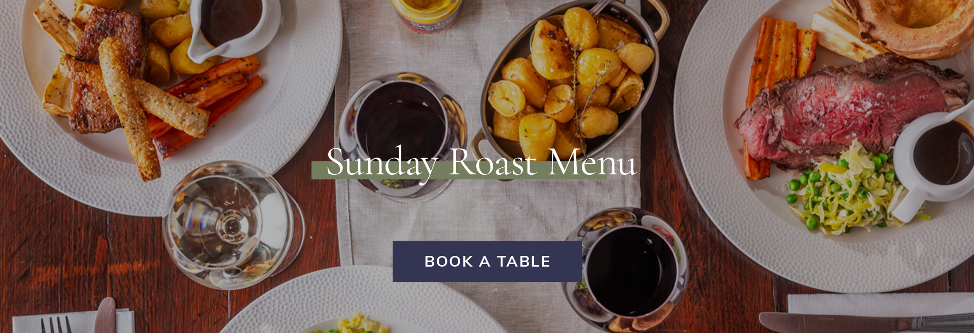 Sunday Menu at The Brandling Arms
