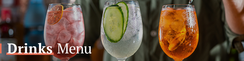 Drinks Menu at The Brandling Arms